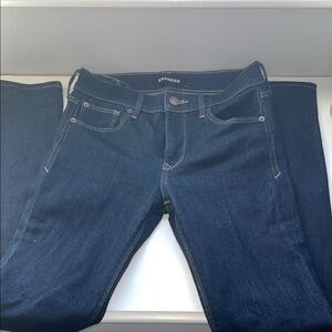 Express Women's Deep Indigo Skinny Jeans